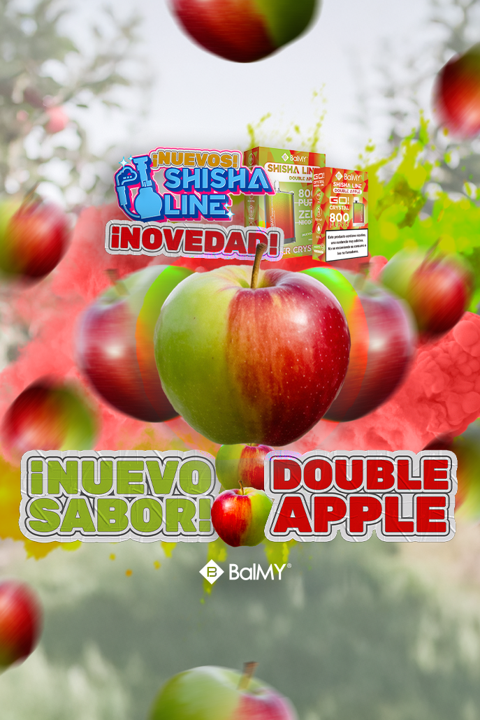 vaper sabor doble manzana